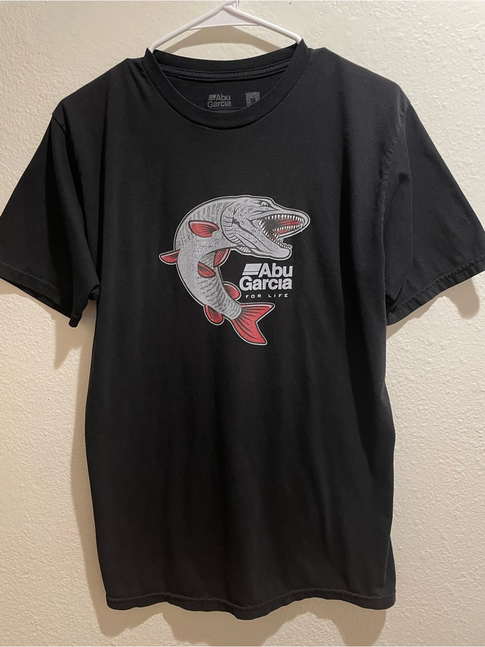 Abu Garcia "For Life" Revo Beast Predator Fish Graphic Tee - Men's M
